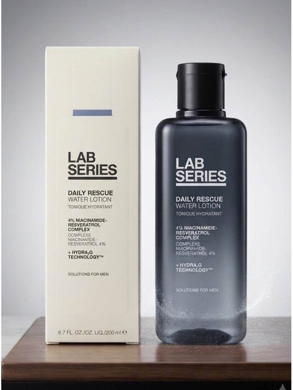 LAB SERIES Daily Rescue Water Lotion Toner for Men Moisturizing 200ml 6.7oz